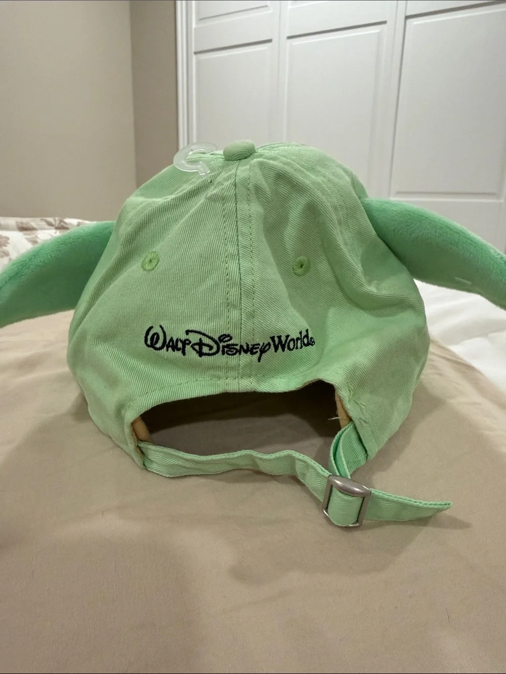 Walt Disney World Green Character Cap with Ears - Baby Yoda Style